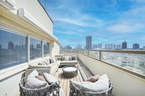 Panoramic 3BR Gordon beach Penthouse by HolyGuest